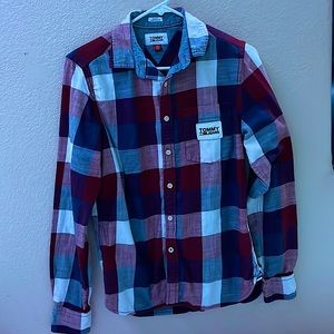 Red Checked Dress Shirt